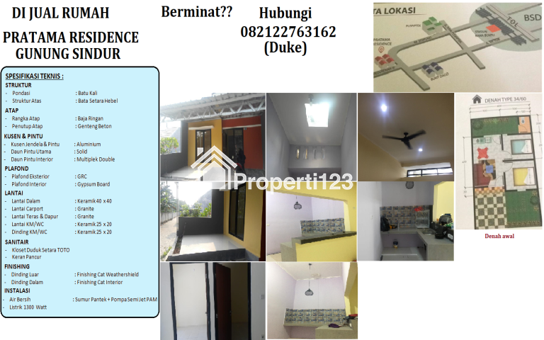 JUAL RUMAH CEPAT - 1