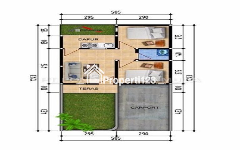 Rumah Murah di Jogja Barat dekat Bandara YIA Wates Kulon Progo - 2