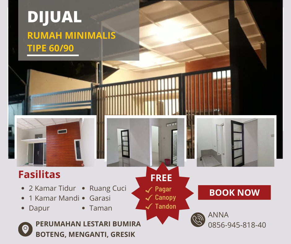 Rumah Murah Baru Minimalis Area Menganti Gresik - 8