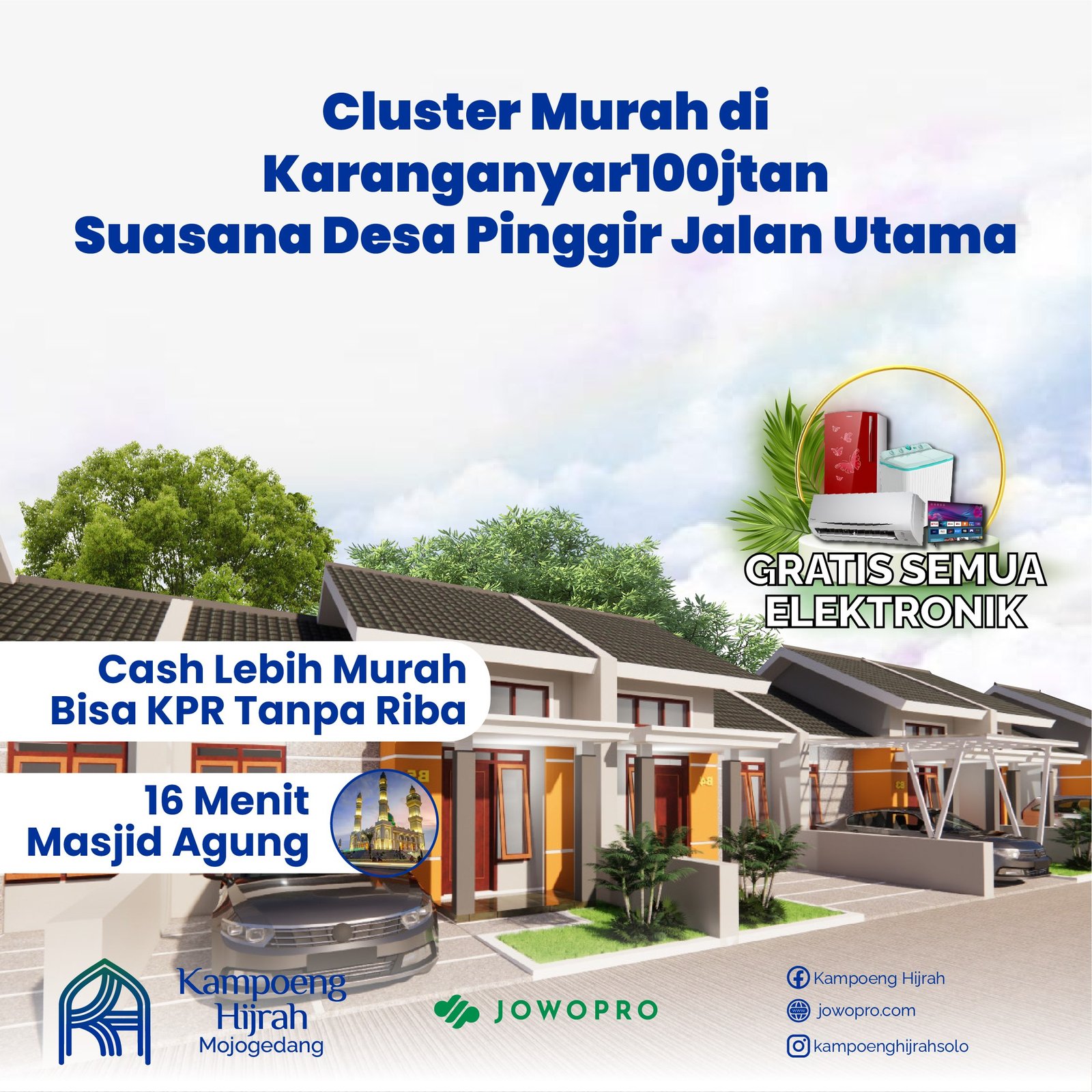 rumah dijual istimewa pinggir jalan kota mojogedang karanganyar - 4