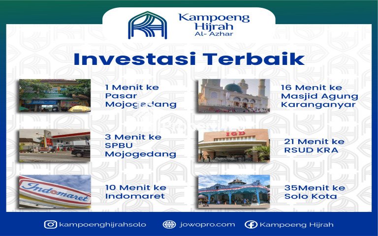 jual tanah kavling perumaham murah karanganyar dapat umroh - 3