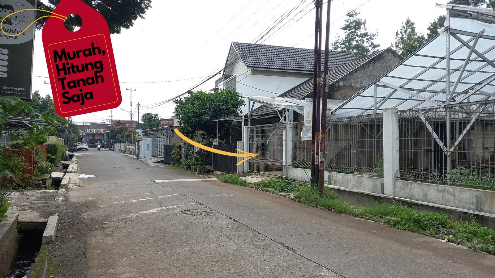 Murah Kavling Siap Bangun Strategis Di Komplek Jl Pasantren Cibabat Dekat Mall Layanan Publik Pemkot Cimahi Bandung - 2