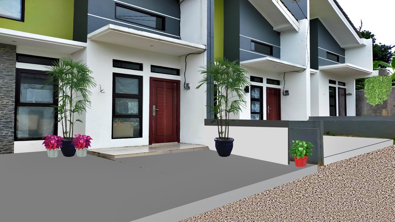 Rumah 2 lantai hanya 500 juta dan SHM samping RS Mitra Keluarga parung - 5