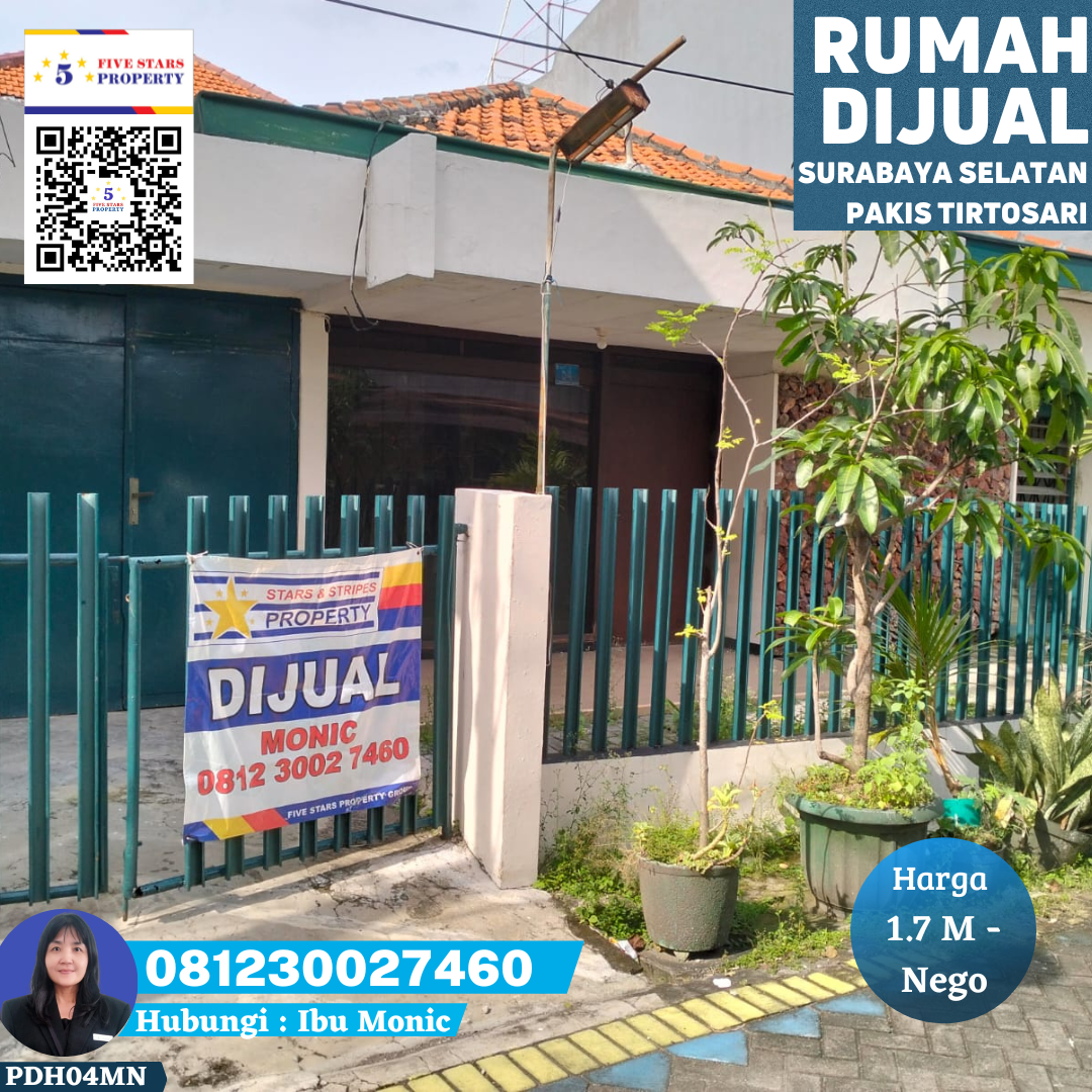 RUMAH DI PAKIS TIRTOSARI (SURABAYA SELATAN) - 7