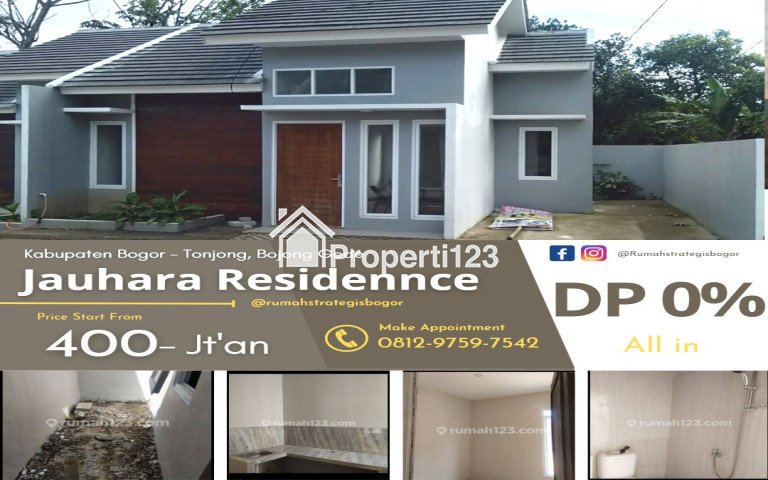 RUMAH READY STOCK DI TONJONG RAYA DEKAT SEMUA AKSES - 1