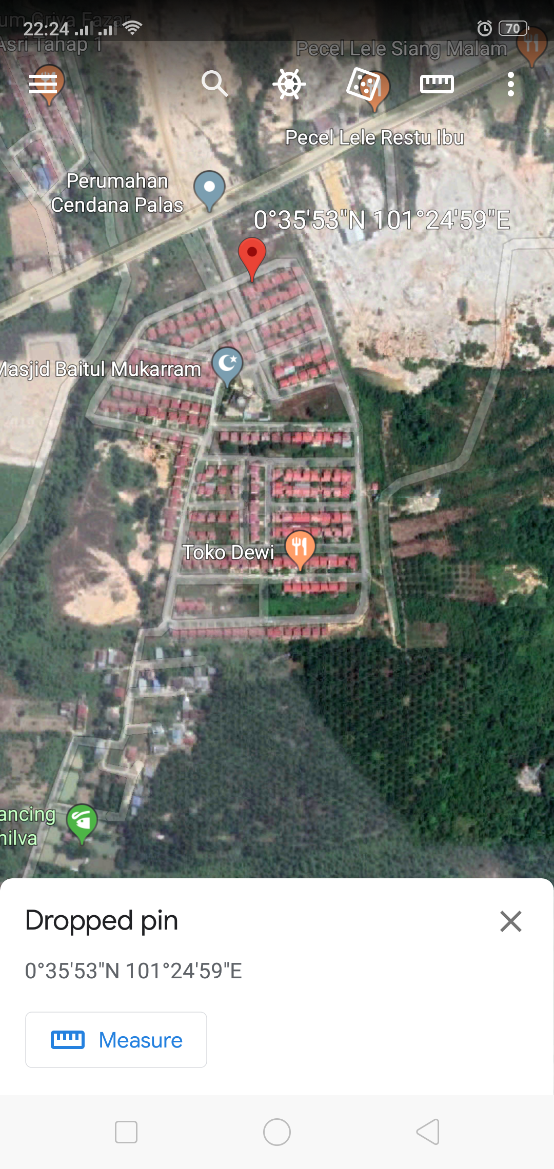 JUAL TANAH PEKARANGAN BELAKANG PERUMAHAN GURU CENDANA, RUMBAI,, PEKANBARU - 29