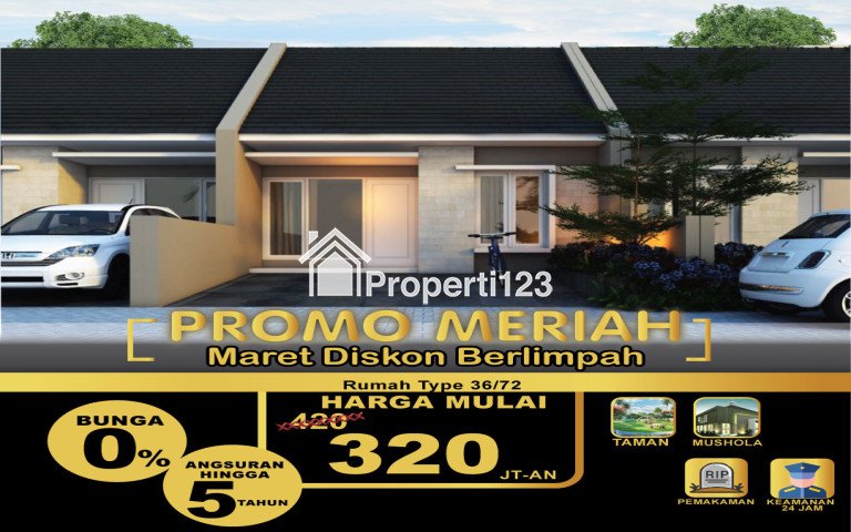 DISKON MELIMPAH, WA 0819-3997-3583, Dijual Rumah Modern Diskon 100 Juta di Sidoarjo, Grand Oriental - 1