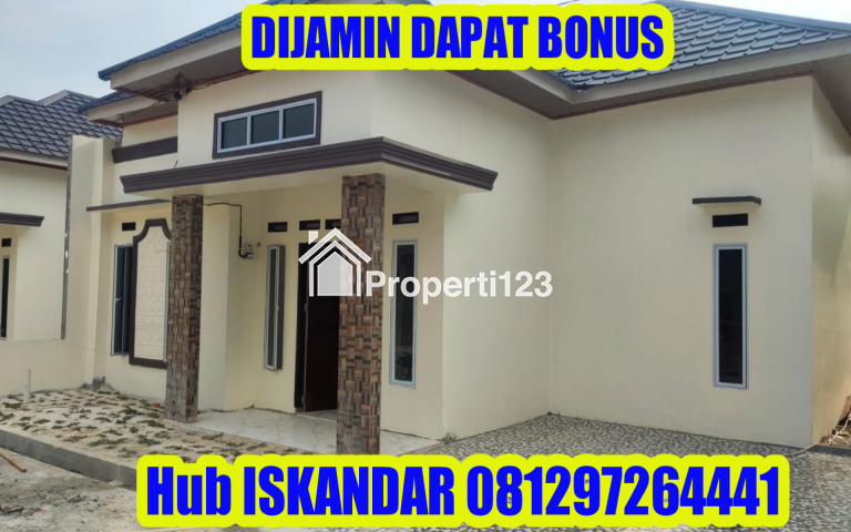 Rumah Cluster Type 60 di Cipta Karya Kota Pekanbaru Hanya 3 unit Lagi. - 1