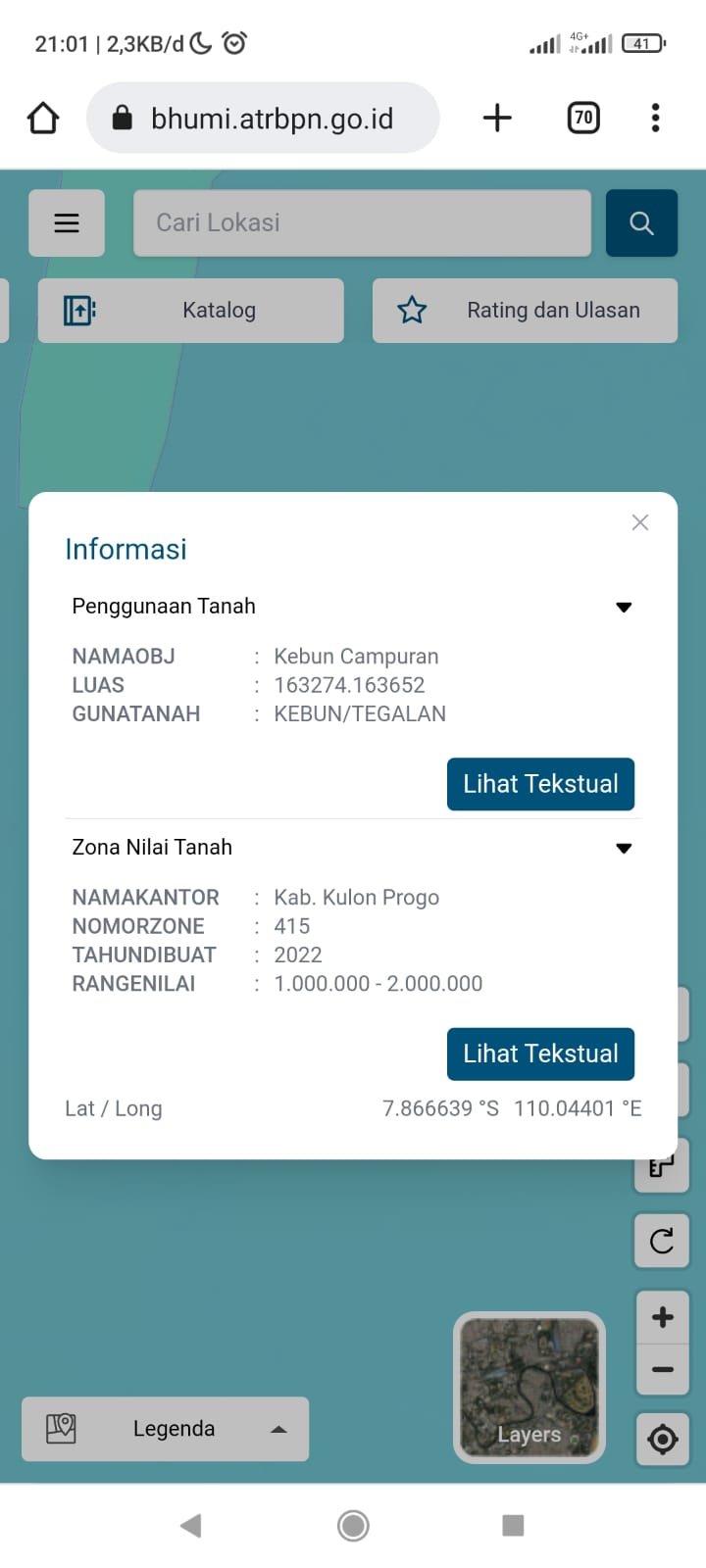 Tanah luas SHM di jual murah, calon metropolis, cocok buat investasi masa depan - 2