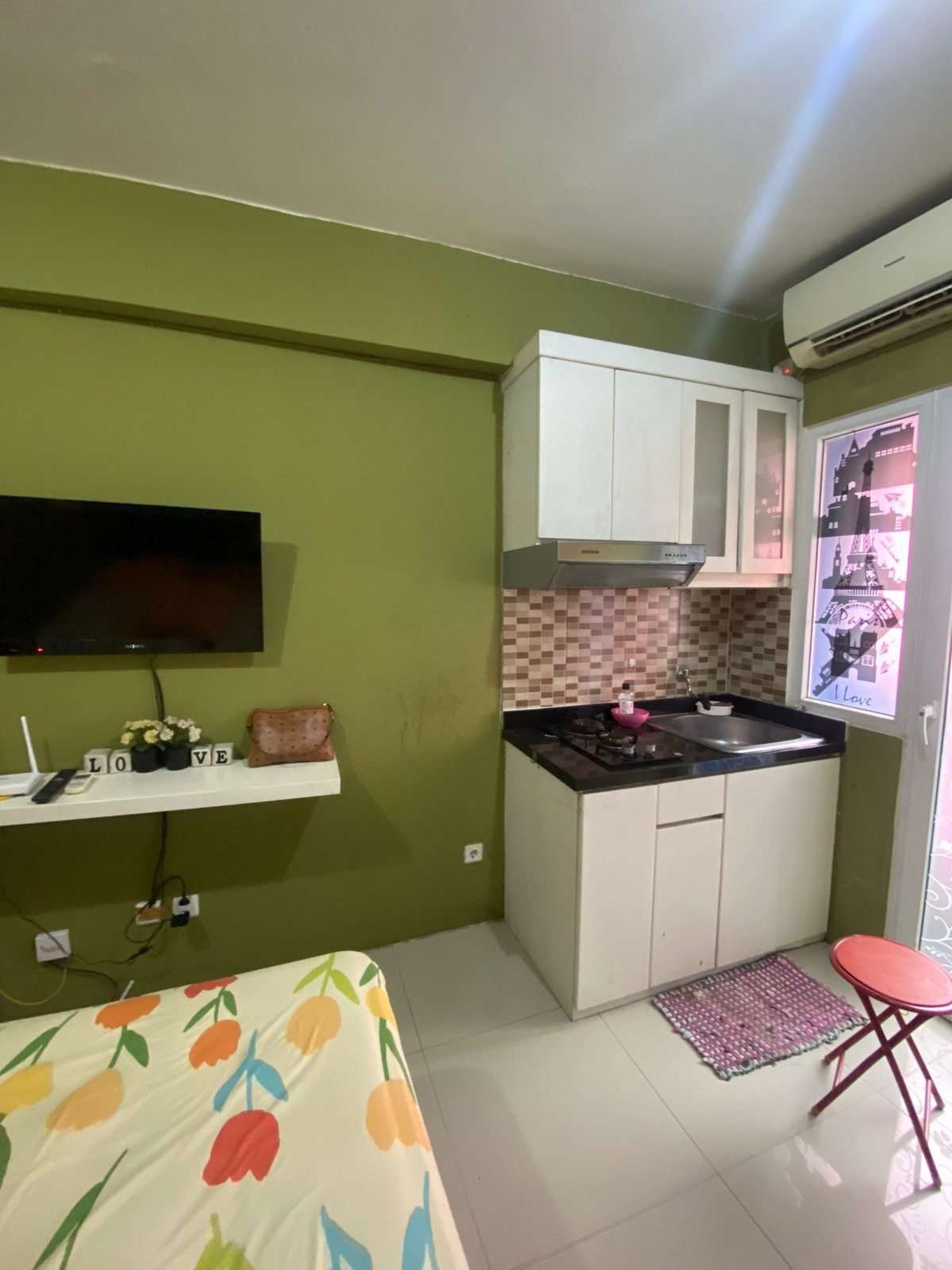 The green pramuka city studio furnish bagus - 12