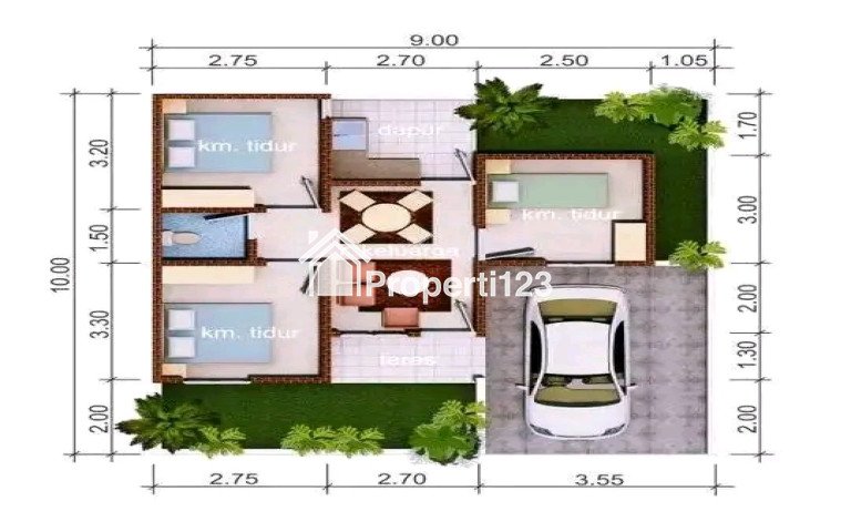 15 Km Malioboro Jogja, Bale Sedayu, Jual Rumah Bantul - 1