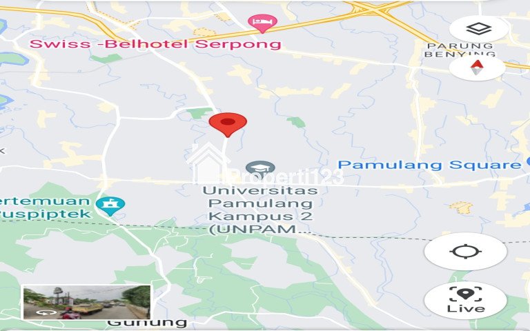 Lahan 1 Hamparan Dekat Taman Kota 2 BSD Serpong - 1