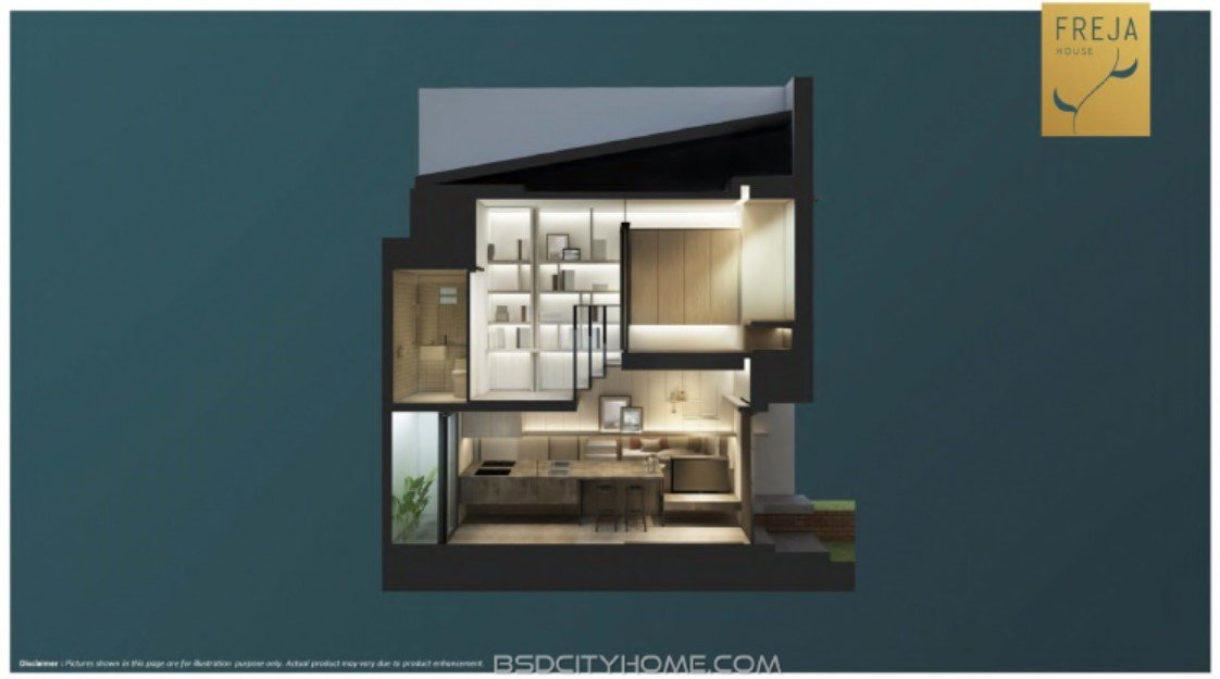 Freja House For Sale - Truly Urban House in BSD City - 18