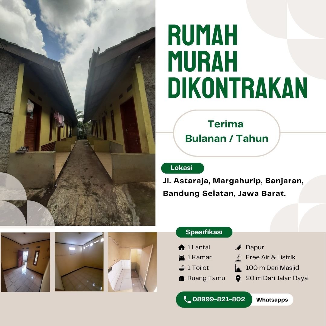 Rumah Kost Murah terjangkau diKontrakan wilayah Banjaran Bandung Selatan Jawa Barat - 105