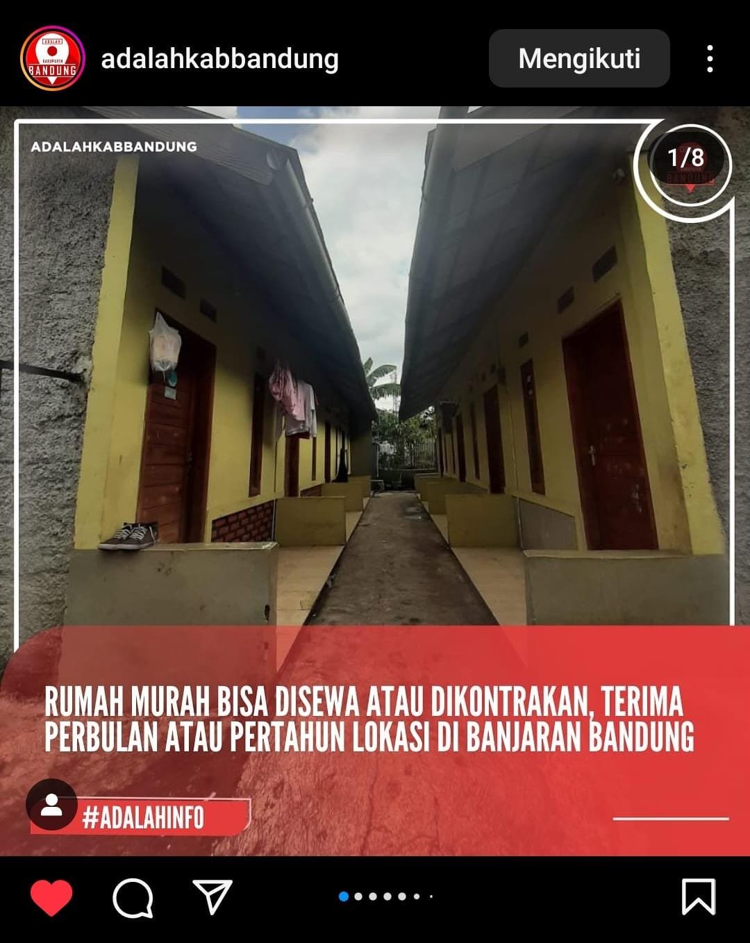 Rumah Kost Murah terjangkau diKontrakan wilayah Banjaran Bandung Selatan Jawa Barat - 101