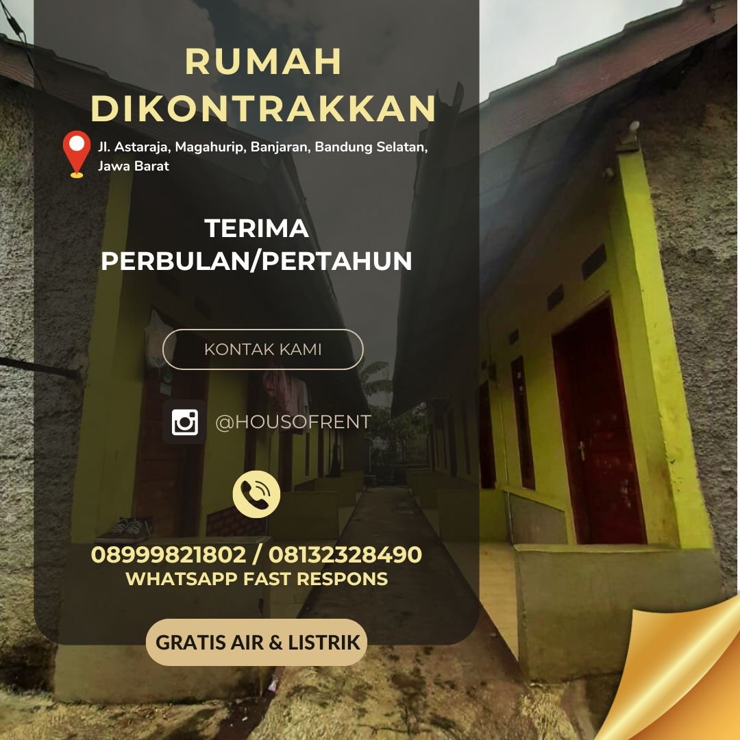 Rumah di kontrakan strategis gratis air dan listrik wilayah Banjaran Bandung Selatan jawa barat - 47