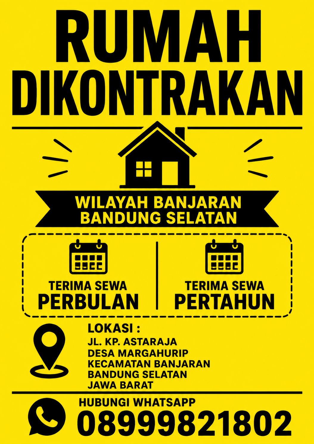 Rumah Murah diKontrakan sangat strategis wilayah Banjaran Bandung Selatan - 69