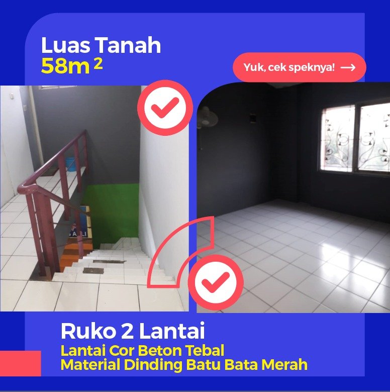 Dijual Cepat Ruko 2 lantai di Ruko Permata Gardenia Jababeka 2 Cikarang Bekasi - 4