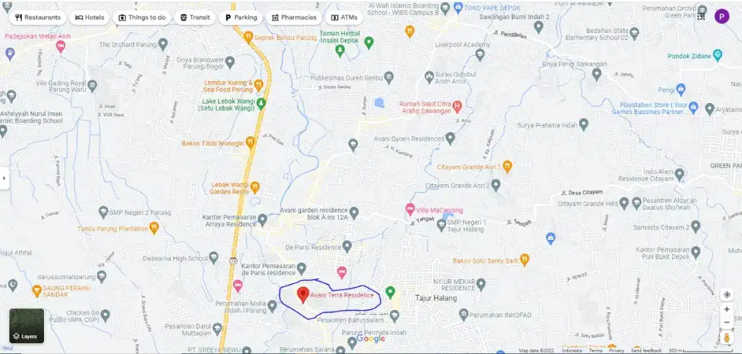 Take Over Rumah Type Cluster Avani Terra Residence - 32