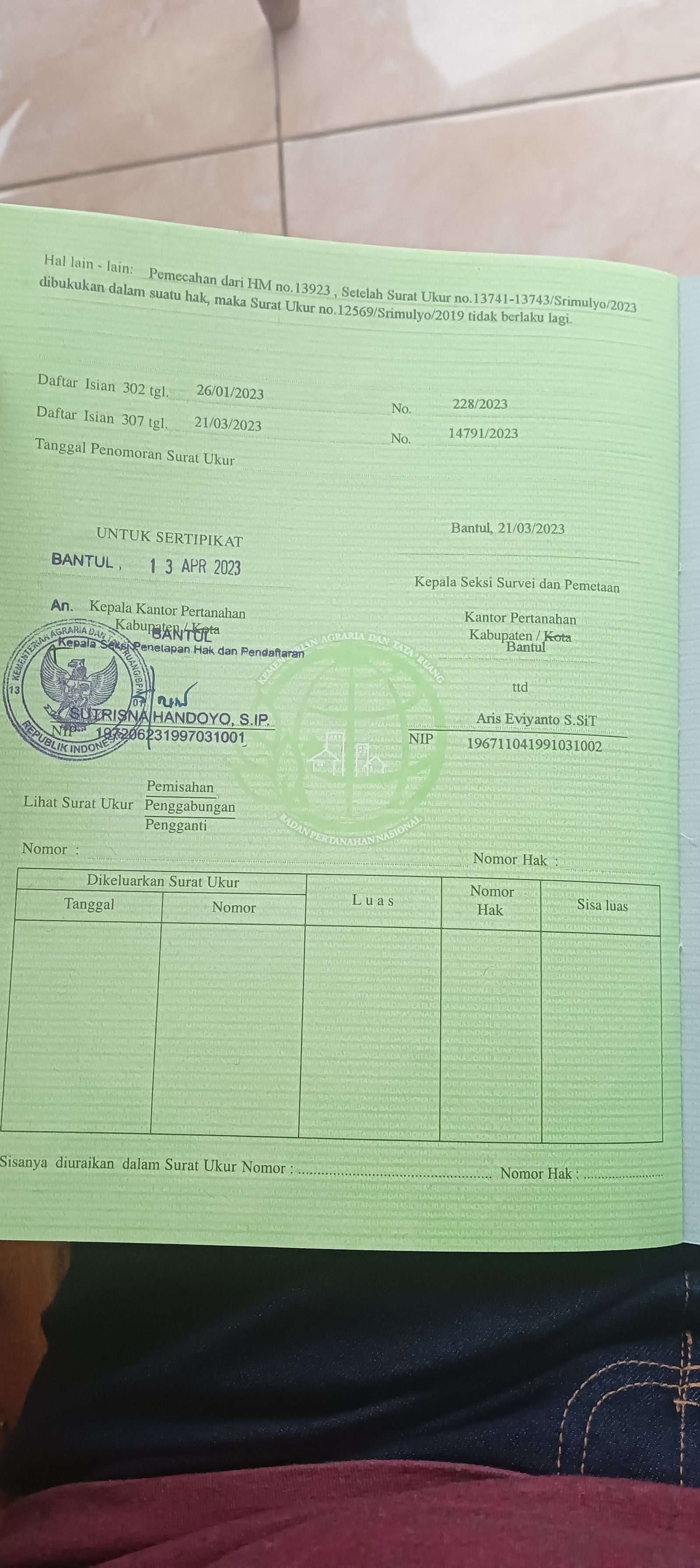 Tanah Pekarangan 2 muka (utara & selatan) - 9