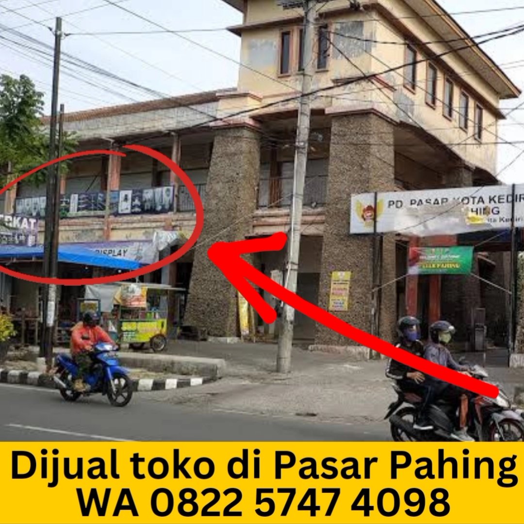 Toko di Pasar Pahing Kediri Hadap Jalan Raya Sebrang Apotek Redjo - 11