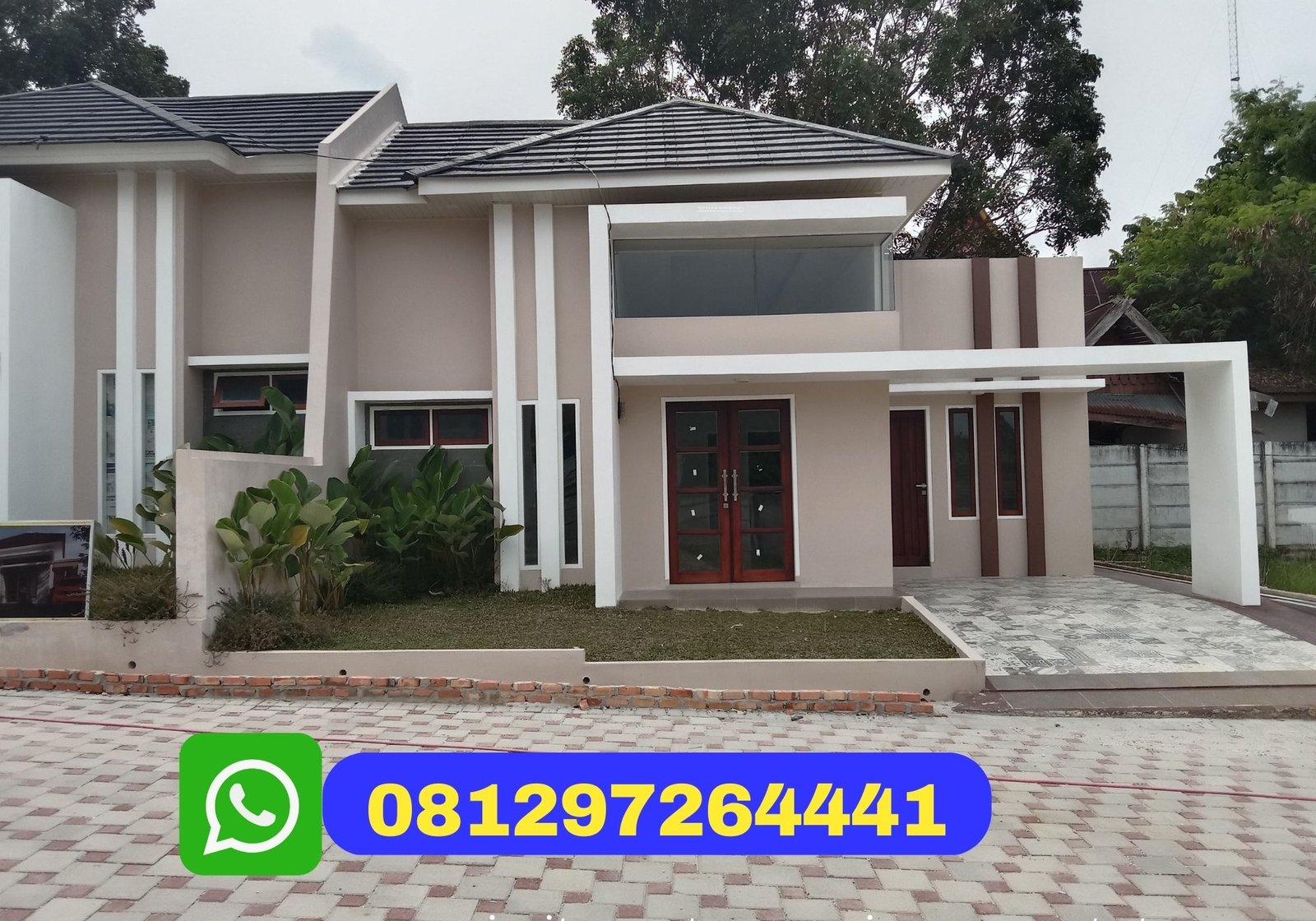 RUMAH CLUSTER TYPE 54 SIAP HUNI DI HARAPAN RAYA ADA SECURITY 24 JAM JALAN PAVING BLOK. - 4