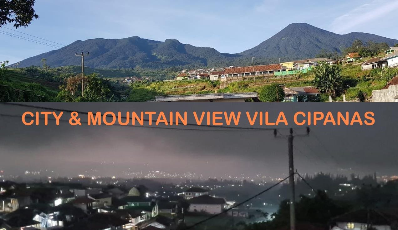 jual villa cipanas, mountain & city view, dekat kebun raya cibodas, hitung tanah saja, SHM & IMB - 16