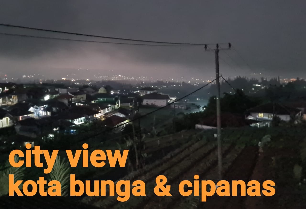 jual villa cipanas, mountain & city view, dekat kebun raya cibodas, hitung tanah saja, SHM & IMB - 18