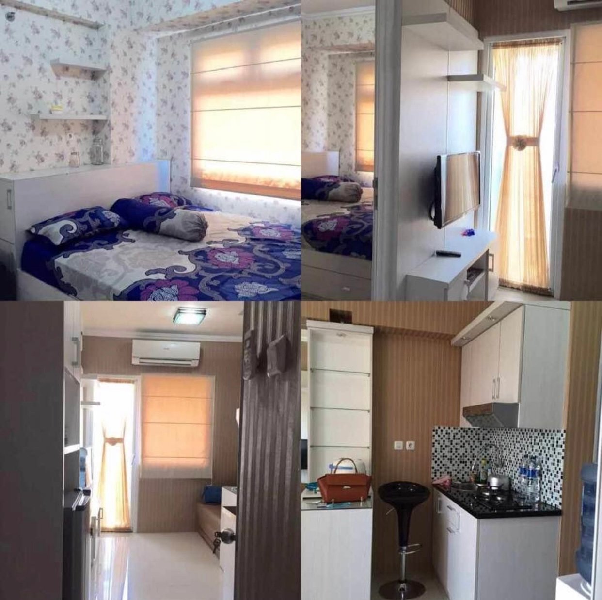 The green pramuka city 2 kamar furnish per bulan. - 1