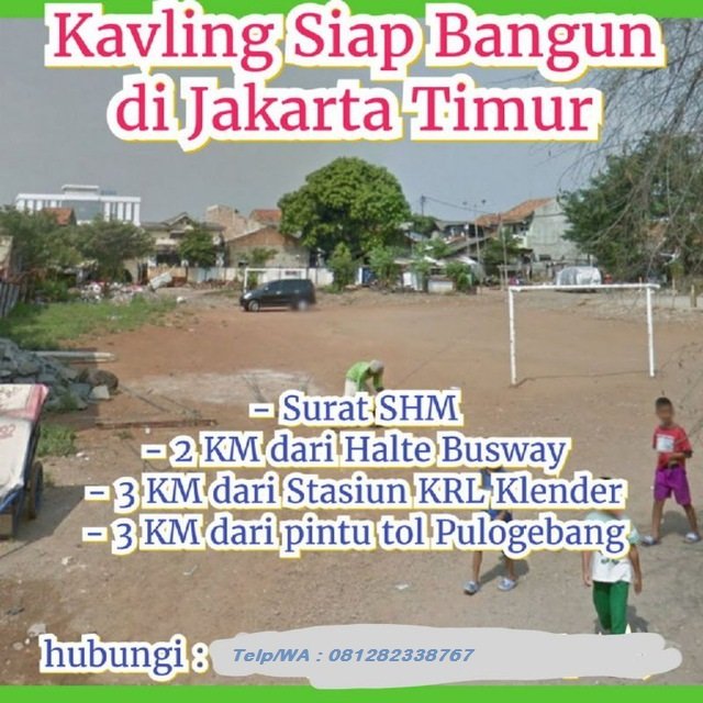 Dijual Tanah Kavling Siap Bangun di Penggilingan Pondok kopi Jakarta Timur - 2