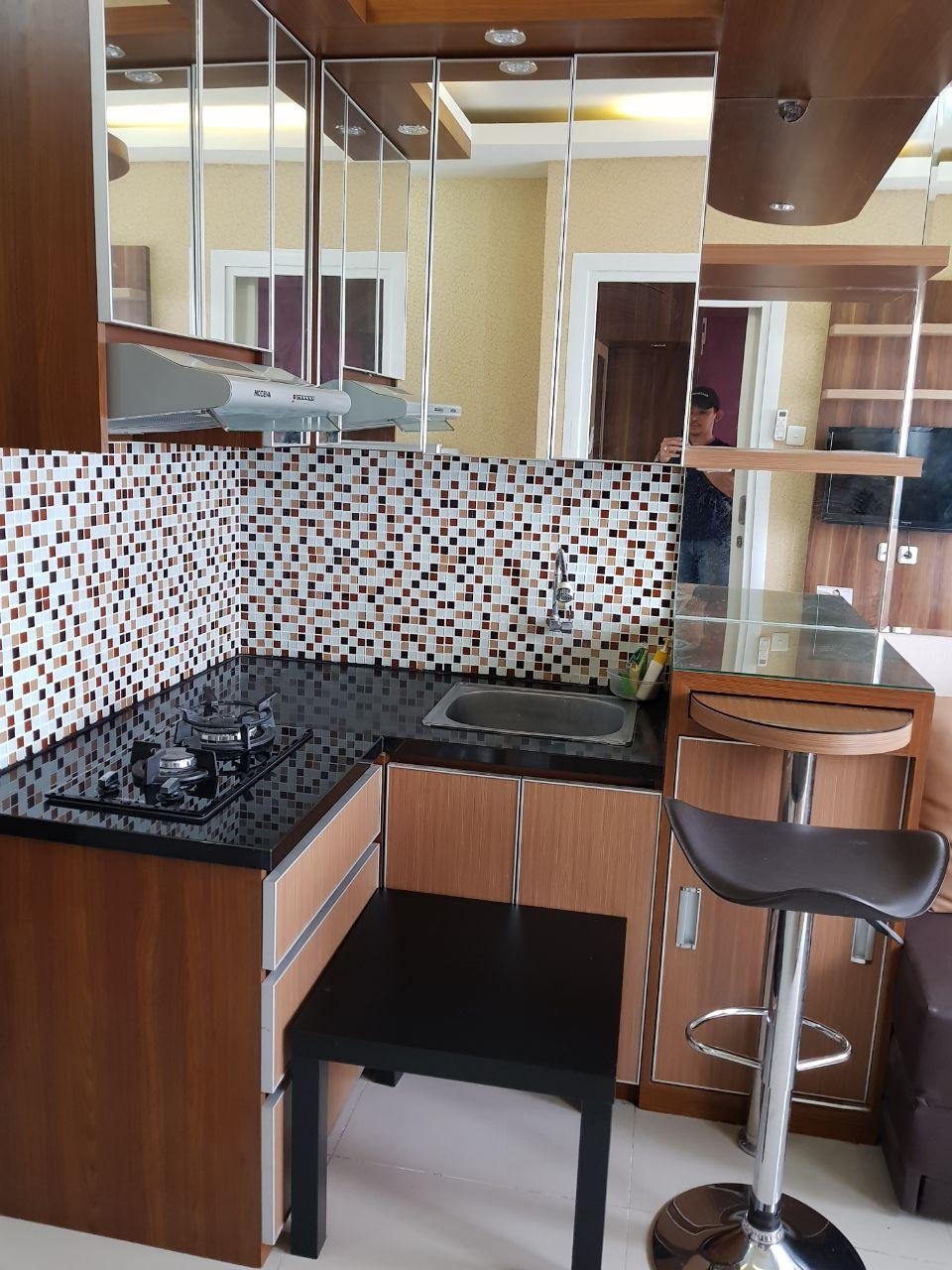 Apartemen the green pramuka city 2 kamar furnish. - 2