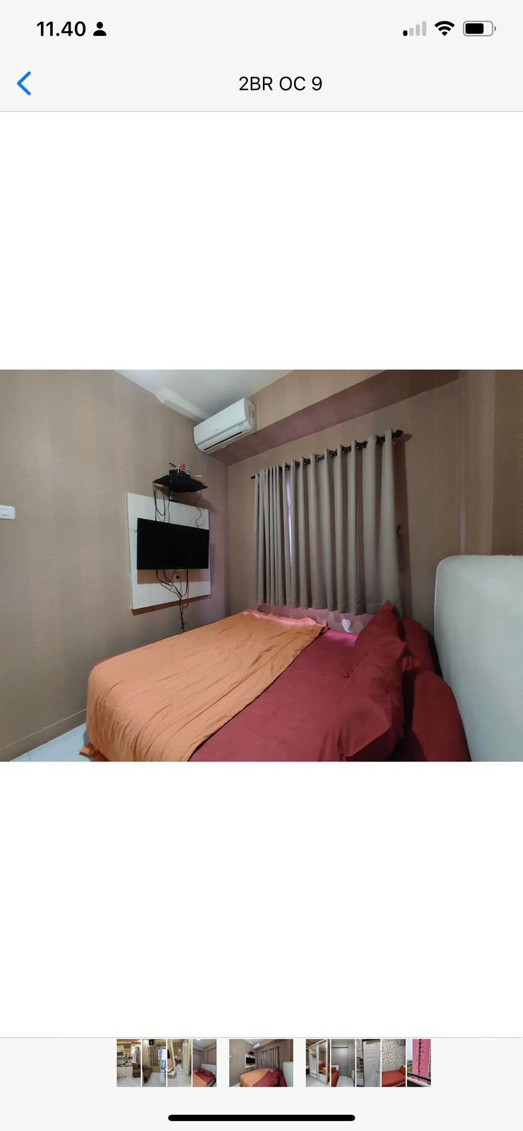 The green pramuka city 2 kamar furnish per tahun. - 14