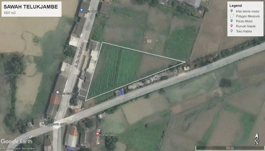 Dijual Sawah Produktif di Karawang Barat - 6