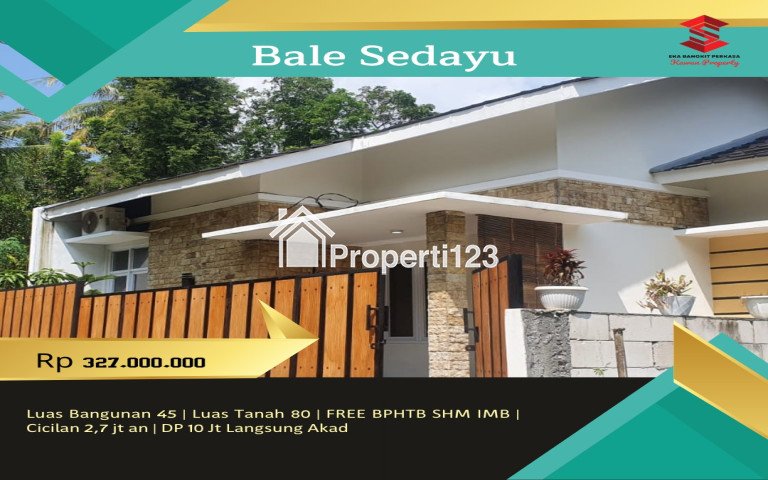 Timur Bandara YIA, Free Biaya BPHTB, Rumah Murah Untuk Dijual - 1