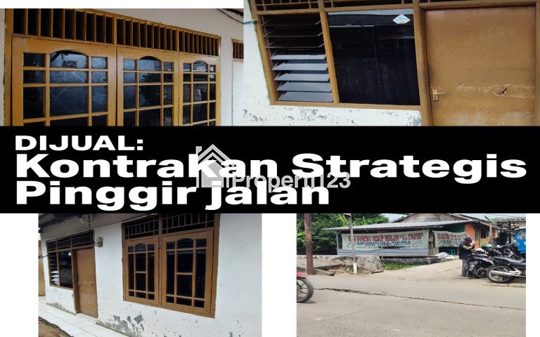 DIJUAL Kontrakan Strategis di pinggir jalan PITARA DEPOK - 1
