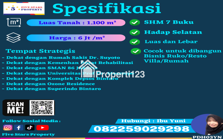 TANAH DI VETERAN RAYA (JAKARTA SELATAN) - 5