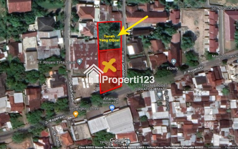 Jual Murah Tanah Jl. Koperasi Pelembak Ampenan Kota Mataram - 3