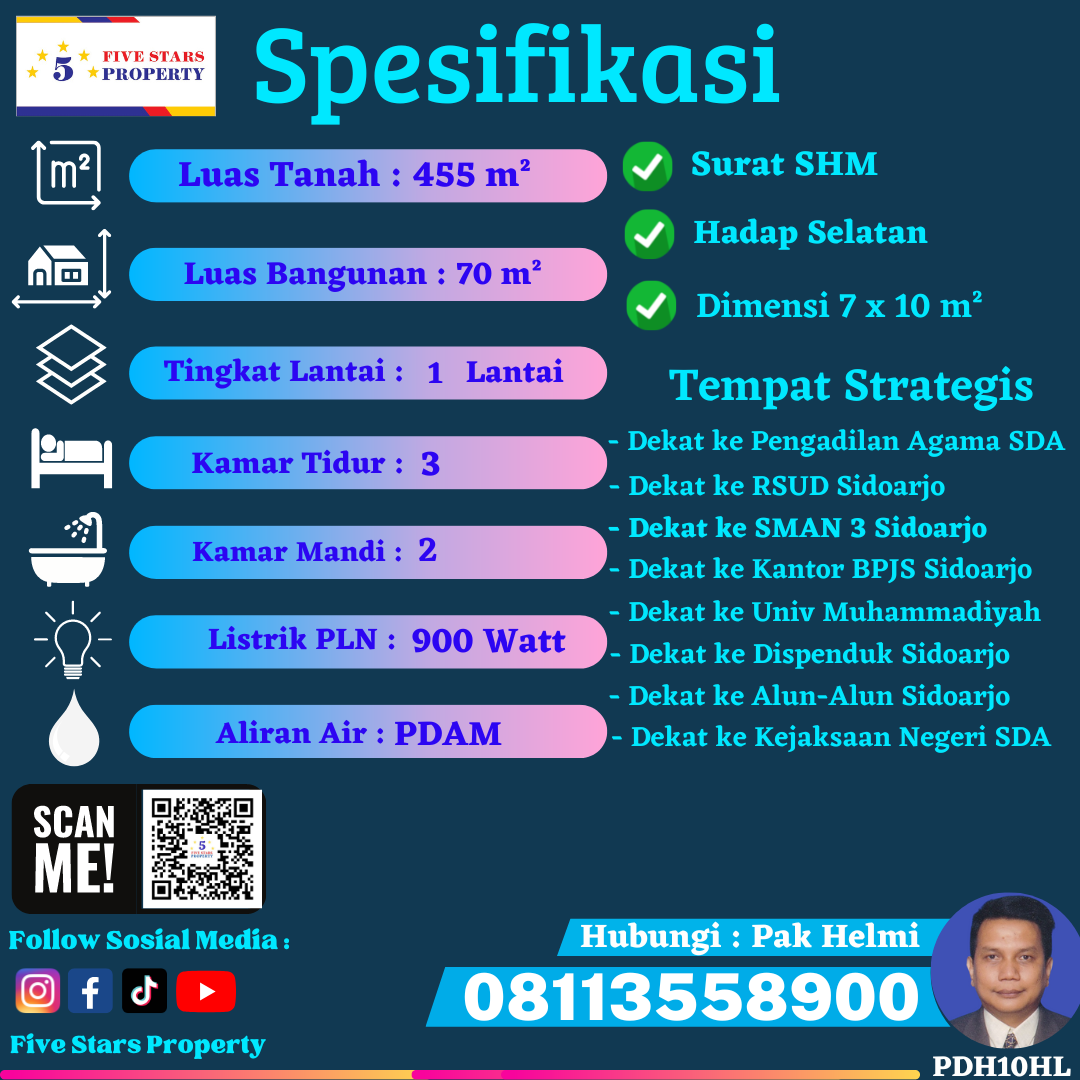 RUMAH DI SEKARDANGAN INDAH (SIDOARJO) - 9