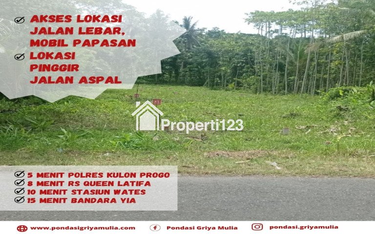 INVESTASI DI KULON PROGO, DEKAT BANDARA YIA,PANJATAN,PENGASIH,SENTOLON - 1