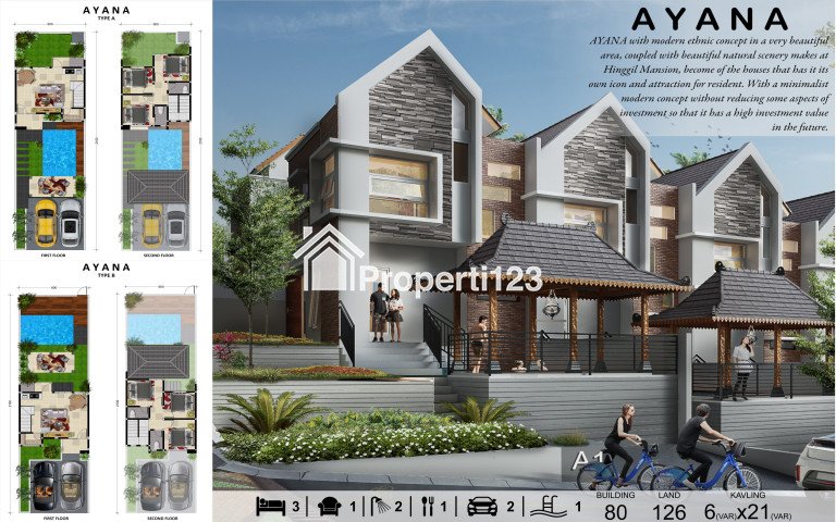 Dijual Rumah Exclusive Yogyakarta Hinggil Mansion - 1