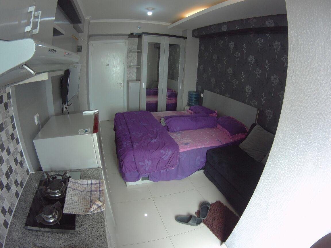 The green pramuka city studio furnish sewa per tahun - 2