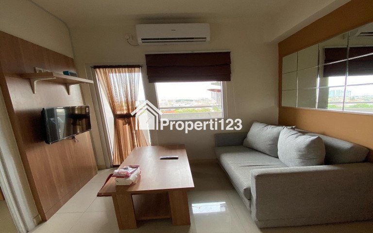 Apartemen the green pramuka city 2 kamar furnish tower mall. - 1