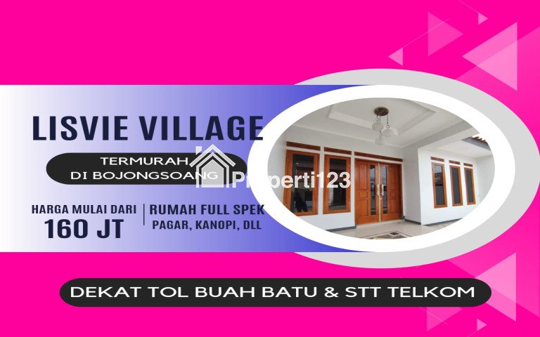 LISVIE VILLAGE Hunian Impian di Cikoneng, Desain Modern dan Minimalis - 1