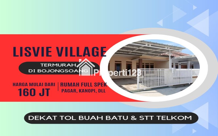 Hunian Modern dan Minimalis di Cikoneng LISVIE VILLAGE - 1