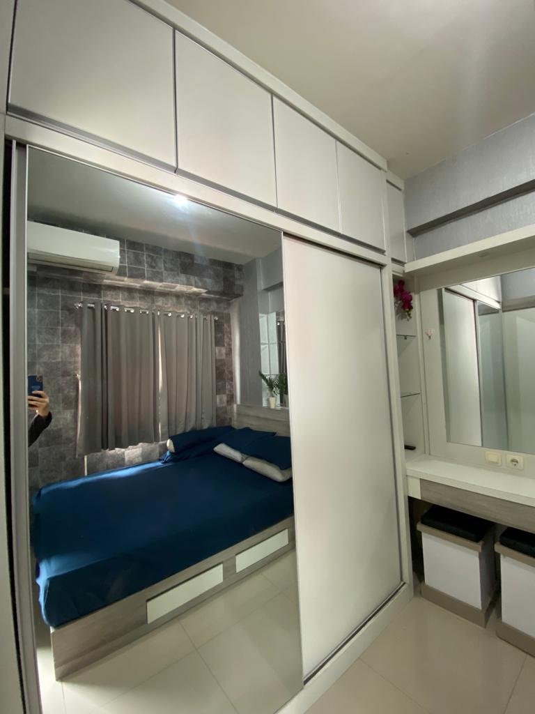 Apartemen the green pramuka city 2 kamar furnish Tower Mall Orchid - 2