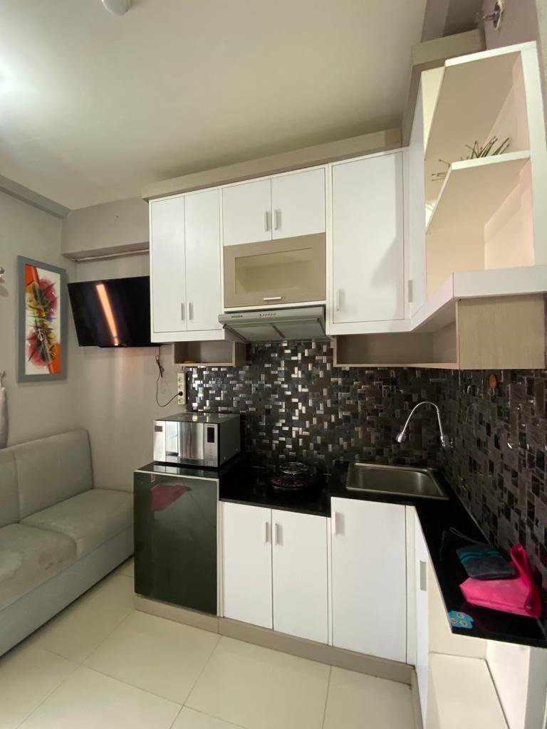 Apartemen the green pramuka city 2 kamar furnish Tower Mall Orchid - 12