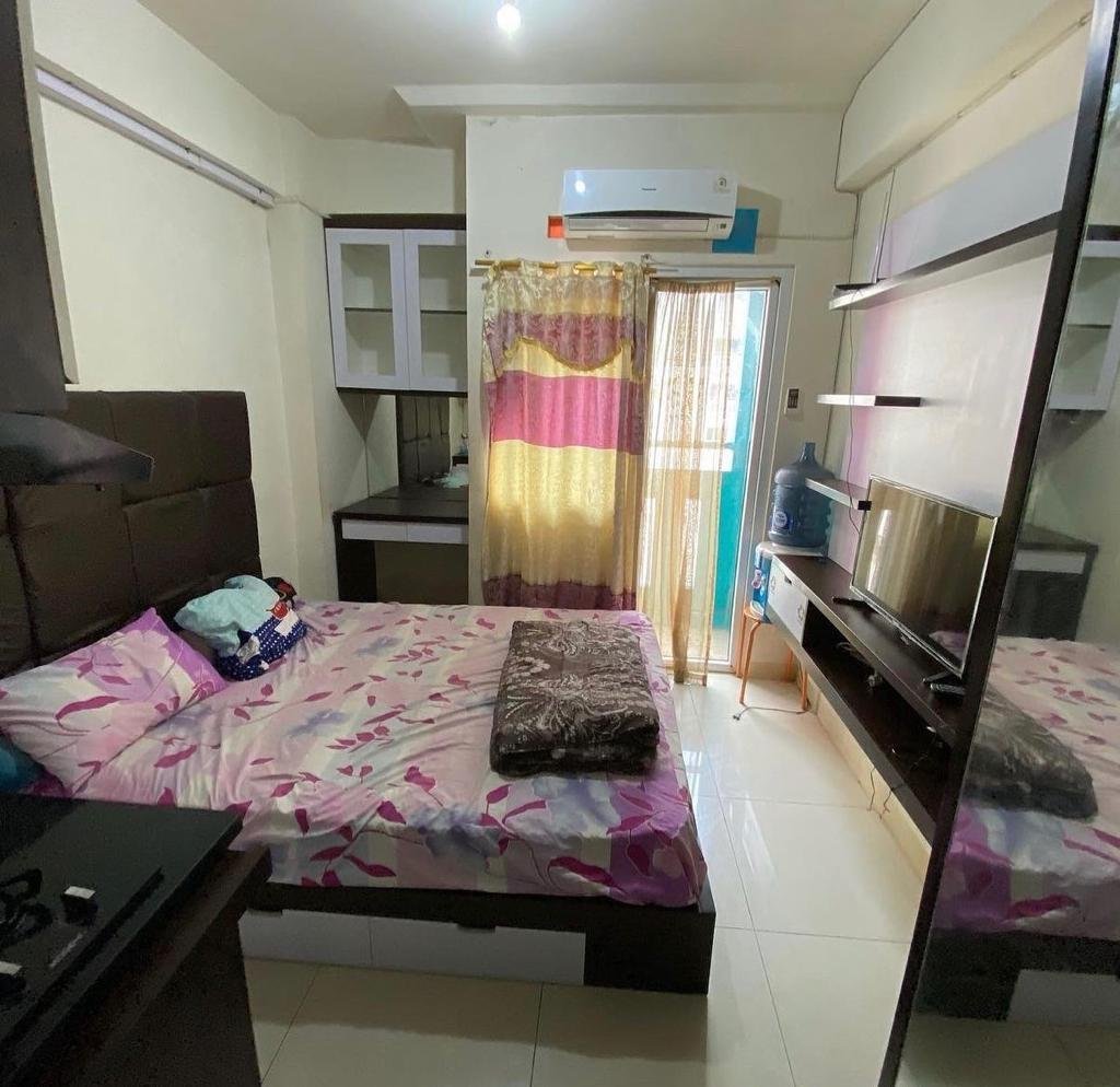 The green pramuka city apartement studio furnish per tahun - 2