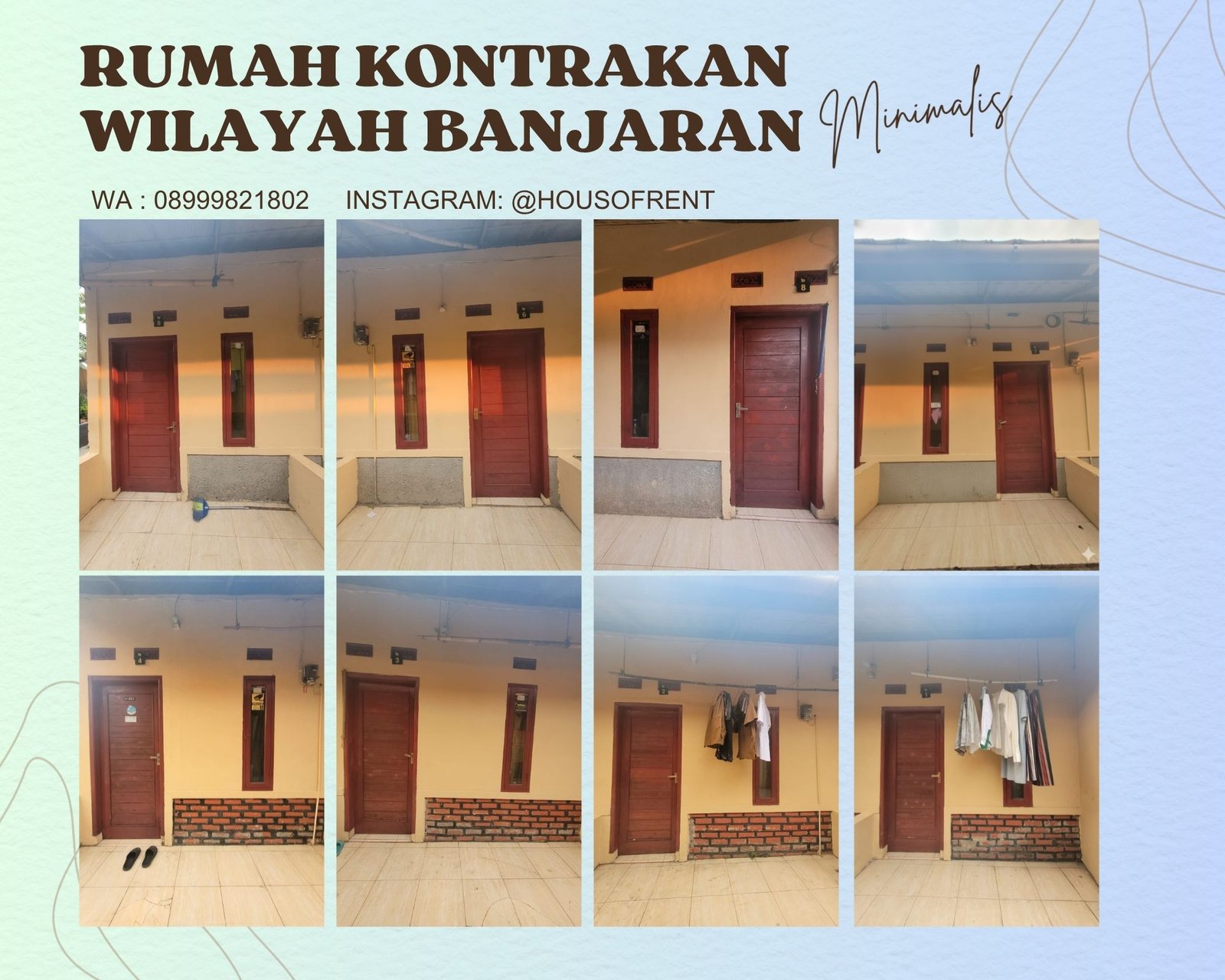Rumah di kontrakan strategis gratis air dan listrik wilayah Banjaran Bandung Selatan jawa barat - 117