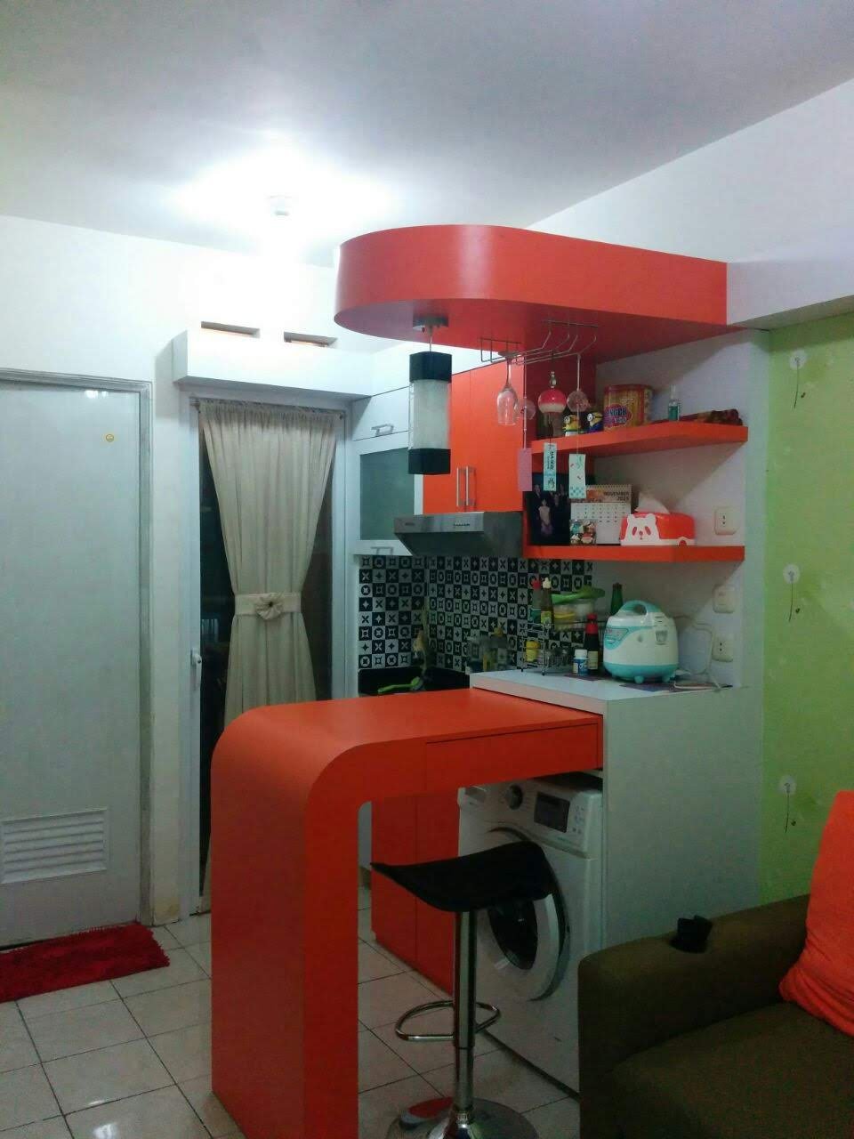 The green pramuka city 2 kamar furnish sewa per tahun - 2