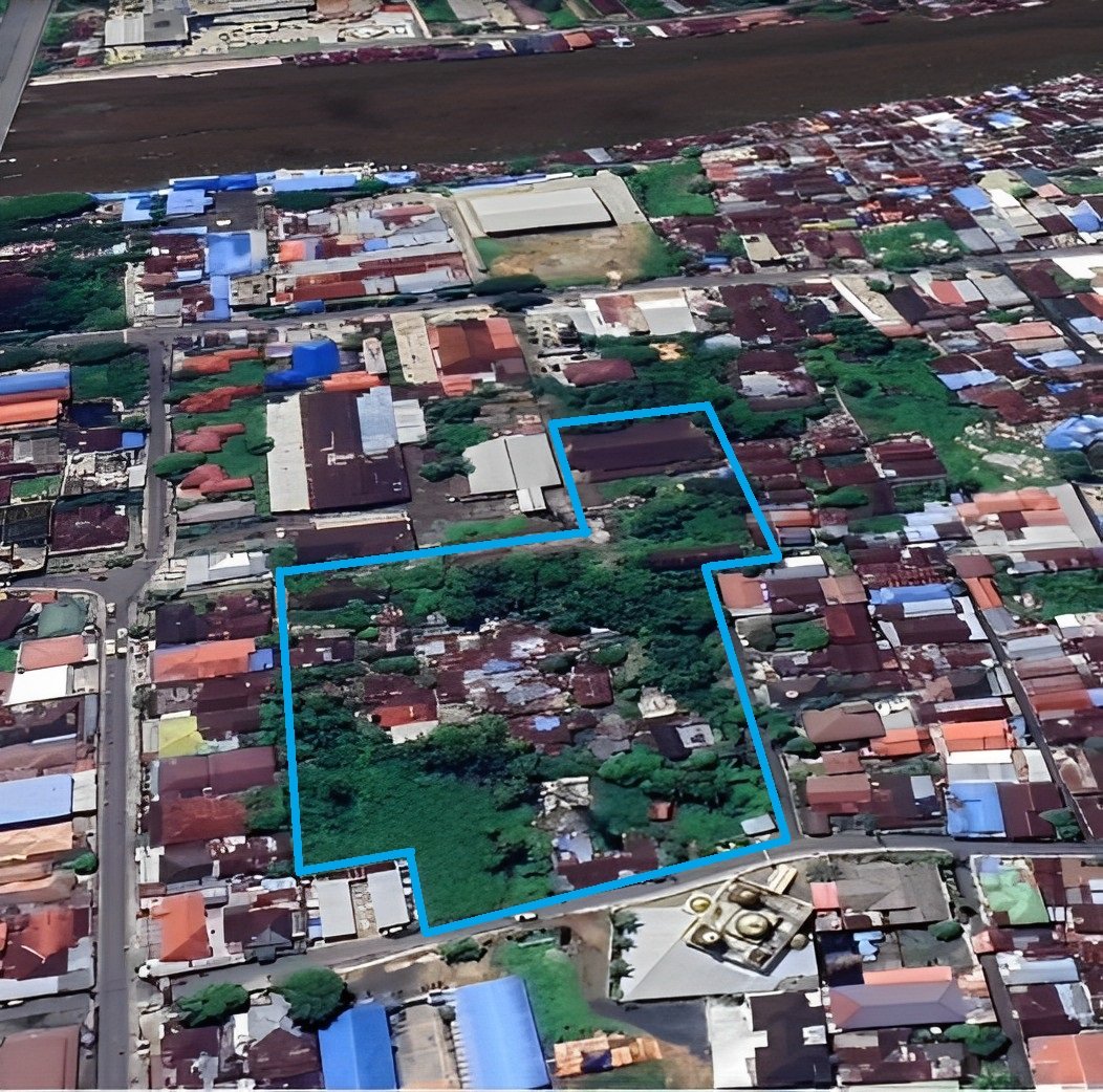 di jual tanah luas di tengah kota banjarmasin jalan dahlia gang budaya - 3